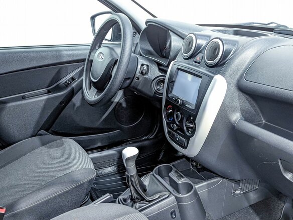 2014 Lada (ВАЗ) Granta I, серый, 414000 рублей - вид 5