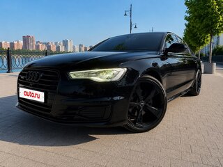 2014 Audi A6 IV (C7) Рестайлинг, чёрный, 2150000 рублей, вид 2