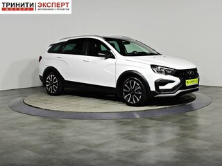 2024 Lada (ВАЗ) Vesta SW Cross I Рестайлинг (NG), белый, 1546000 рублей, вид 3