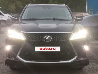 2018 Lexus LX 570 III Рестайлинг 2, чёрный, 9950000 рублей, вид 1