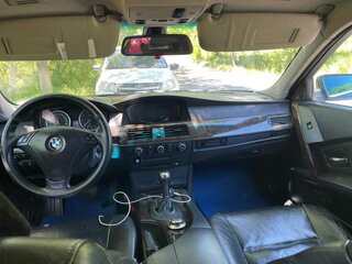 2003 BMW 5 серии 520i V (E60/E61), чёрный, 820000 рублей, вид 5