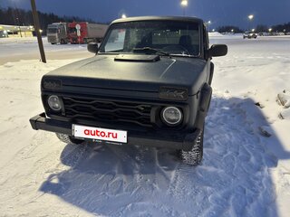 2007 Lada (ВАЗ) 2121 (4x4) I Рестайлинг, синий, 300000 рублей, вид 2