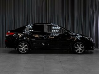 2015 Kia Rio III Рестайлинг, чёрный, 979000 рублей, вид 5