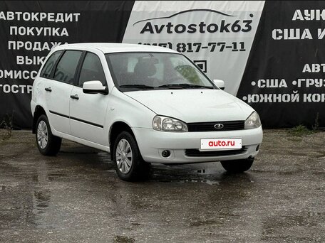2013 Lada (ВАЗ) Kalina I, белый, 175000 рублей, вид 3