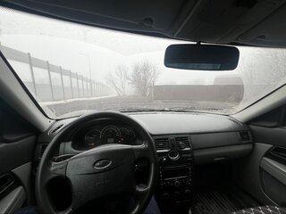 2008 Lada (ВАЗ) Priora I, чёрный, 180000 рублей, вид 5