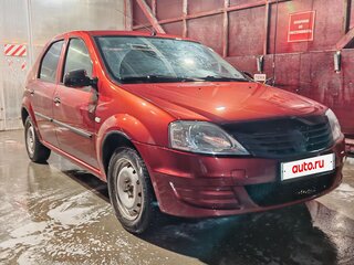 2011 Renault Logan I Рестайлинг, красный, 427000 рублей, вид 1