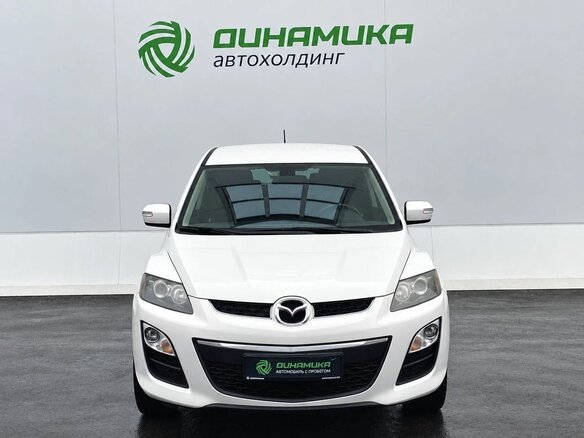 2012 Mazda CX-7 I Рестайлинг, белый, 1010000 рублей - вид 1