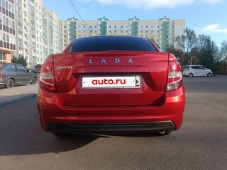 2021 Lada (ВАЗ) Granta I Рестайлинг, красный, 730000 рублей, вид 2