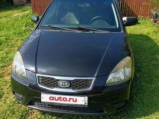 2011 Kia Rio II Рестайлинг, чёрный, 600000 рублей, вид 2