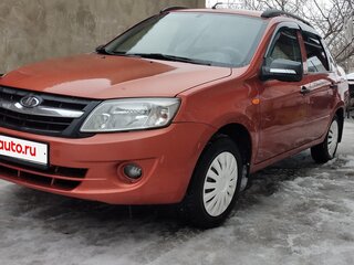 2013 Lada (ВАЗ) Granta I, оранжевый, 385000 рублей, вид 2