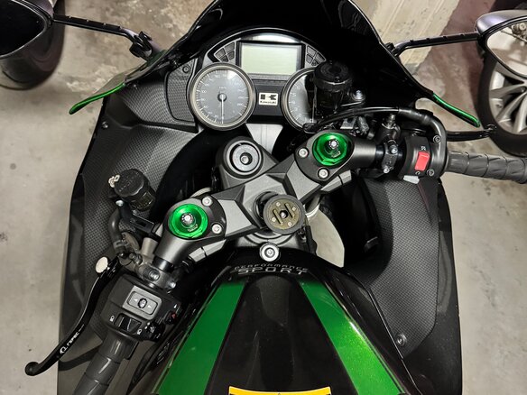 2018 Kawasaki ZZR 1400, зелёный, 1350000 рублей - вид 26