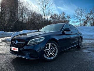2018 Mercedes-Benz C-Класс 180 IV (W205) Рестайлинг, синий, 2430000 рублей, вид 1