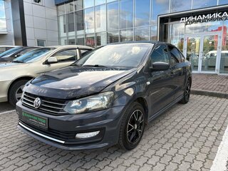 2014 Volkswagen Polo V, серый, 655000 рублей, вид 1