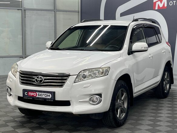 2012 Toyota RAV4 III (XA30) Рестайлинг, белый - вид 2