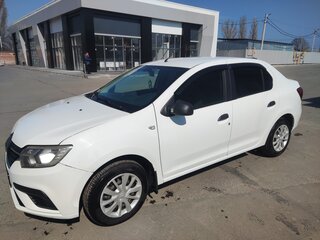 2019 Renault Logan II Рестайлинг, белый, 580000 рублей, вид 1