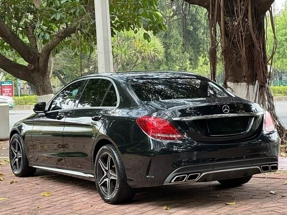 2018 Mercedes-Benz C-Класс 180 9G-TRONIC IV (W205), чёрный - вид 4