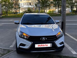 2021 Lada (ВАЗ) Vesta SW I, белый, 1100000 рублей, вид 2