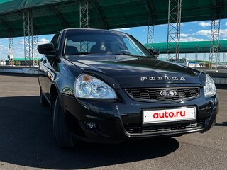 2008 Lada (ВАЗ) Priora I, чёрный, 310000 рублей, вид 2