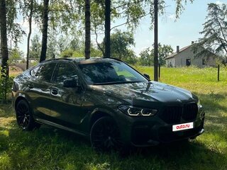 2020 BMW X6 M50d III (G06), зелёный, 6977160 рублей, вид 4