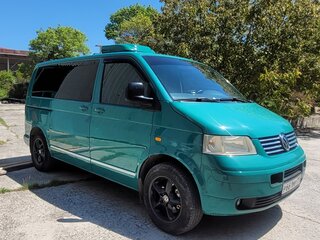 2004 Volkswagen Transporter Long T5, зелёный, 1255000 рублей, вид 4
