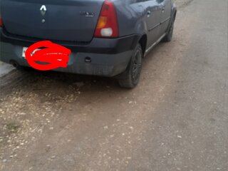 2005 Renault Logan I, серый, 220000 рублей, вид 2