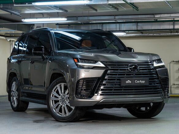 2022 Lexus LX 600 IV, серый - вид 5