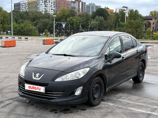 2012 Peugeot 408 I, чёрный, 305000 рублей, вид 1