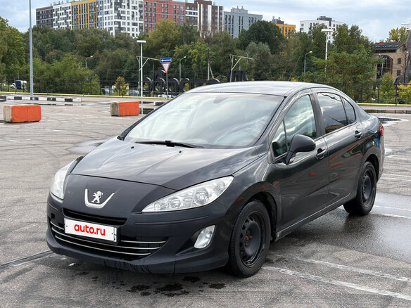 2012 Peugeot 408 I, чёрный, 305000 рублей