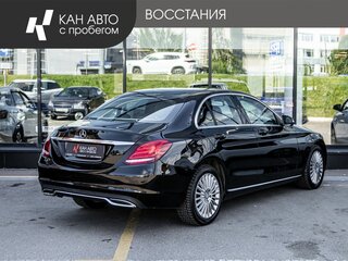 2016 Mercedes-Benz C-Класс 180 IV (W205), чёрный, 1998000 рублей, вид 3
