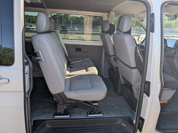 2007 Volkswagen Transporter T5, серый, 1150000 рублей - вид 15