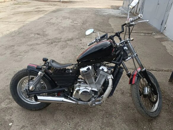 1995 Suzuki Intruder VS 400, чёрный, 230000 рублей - вид 2