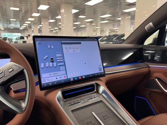 2025 Denza N9 46.9 kWh, фиолетовый - вид 12