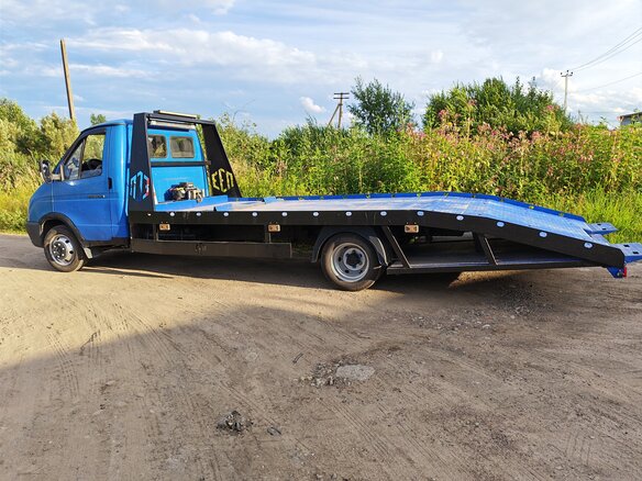 2011 ГАЗ ГАЗель (3302), синий, 1200000 рублей - вид 3
