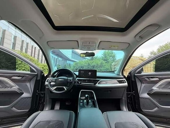 2023 Haval H6 II Рестайлинг, чёрный - вид 12
