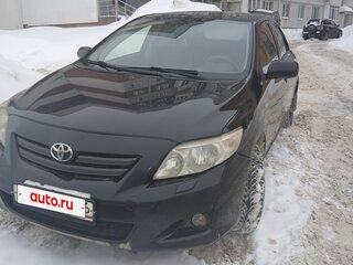 2007 Toyota Corolla X (E140, E150), чёрный, 600000 рублей, вид 1