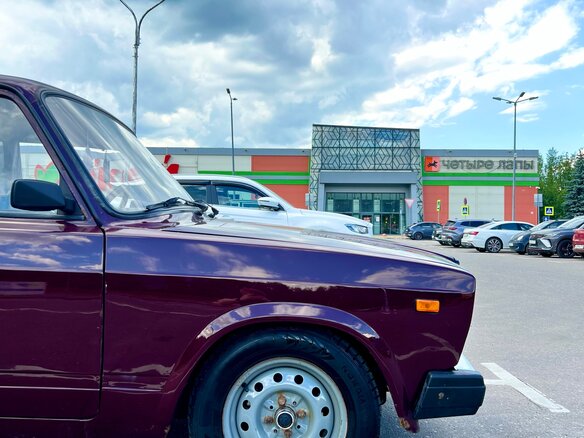 2007 Lada (ВАЗ) 2107, красный, 180000 рублей - вид 10