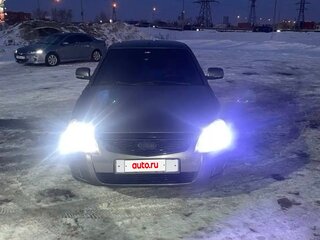 2014 Lada (ВАЗ) Priora I Рестайлинг, коричневый, 555000 рублей, вид 2