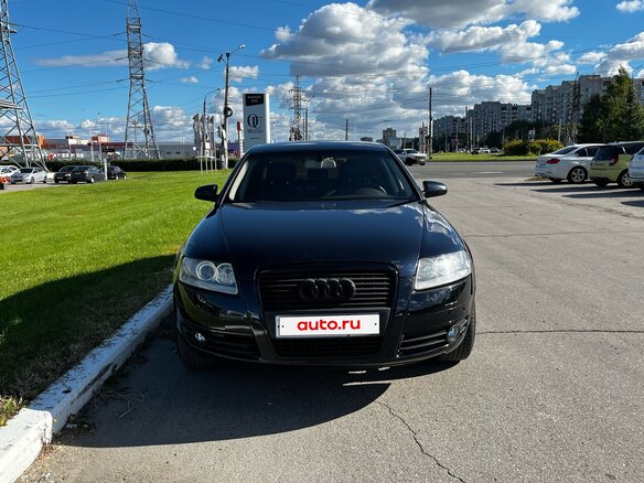 2008 Audi A6 III (C6), синий, 1400000 рублей - вид 3