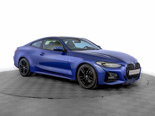 2021 BMW 4 серии 420d xDrive G22, G23, G26, синий, 4950000 рублей, вид 3