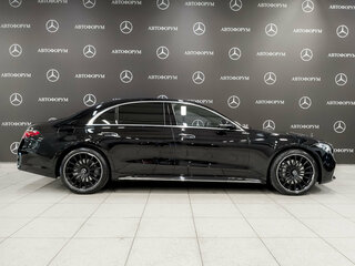 2022 Mercedes-Benz S-Класс 500 Long 4MATIC VII (W223), чёрный, 10000000 рублей, вид 4