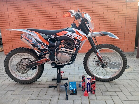 2025 Kayo T2 250 MX, белый, 150000 рублей