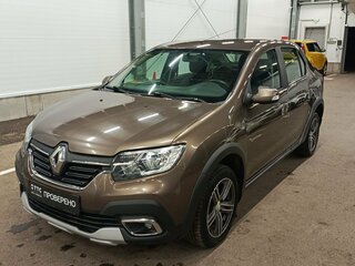 2020 Renault Logan Stepway II Рестайлинг, коричневый, 820000 рублей, вид 1