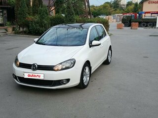 2011 Volkswagen Golf VI, белый, 780000 рублей, вид 3