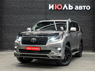 2019 Toyota Land Cruiser Prado 150 Series Рестайлинг 2, серый, 5200000 рублей, вид 1
