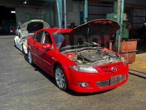 2003 Mazda 6 I (GG), серый, 480000 рублей