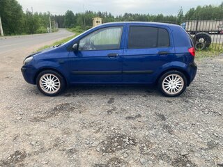 2007 Hyundai Getz I Рестайлинг, синий, 350000 рублей, вид 3