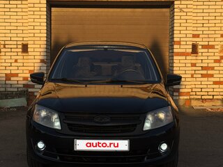 2013 Lada (ВАЗ) Granta I, чёрный, 235000 рублей, вид 2