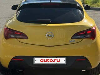 2013 Opel Astra GTC J Рестайлинг, жёлтый, 600000 рублей, вид 5