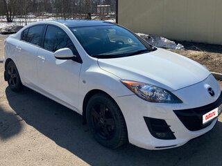 2010 Mazda 3 II (BL), чёрный, 1100000 рублей, вид 3