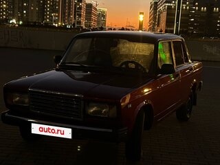 2007 Lada (ВАЗ) 2107, красный, 170000 рублей, вид 1